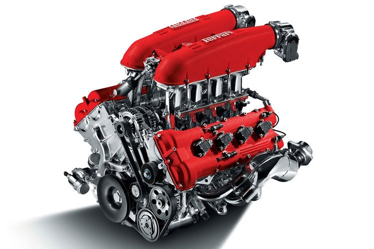 ferrari 4/5 liter v8 