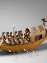 جزئیاتی از قایق اشراف‌زاده مصری