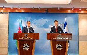 آغاز به کار رسمی سفارت باکو در تل‌‎آویو با چاشنی ایران‌هراسی