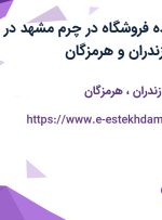 استخدام فروشنده (فروشگاه) در چرم مشهد در تهران، البرز، مازندران و هرمزگان