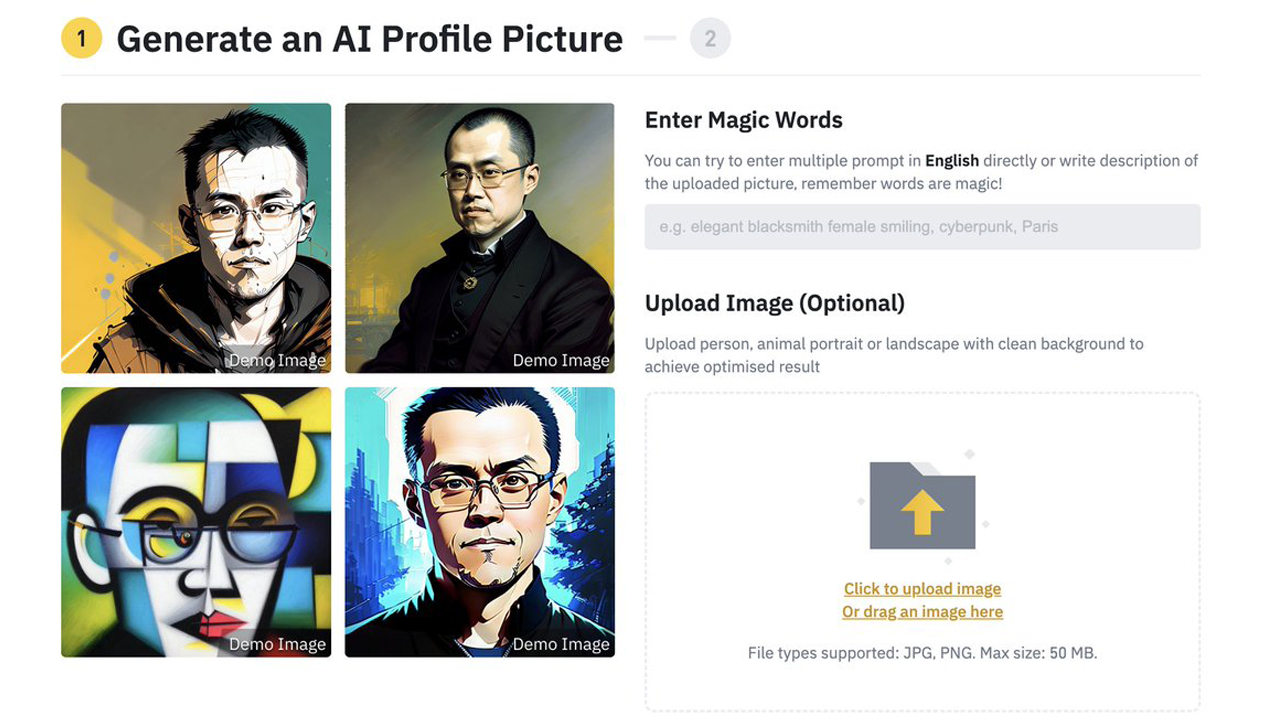 بایننس پلتفرم NFT Bicasso با هوش مصنوعی را در اجرای محدود 10 هزار Mint آزمایش می کند