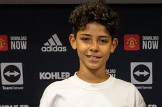 ببینید | سلام کردن پسر رونالدو به زبان عربی