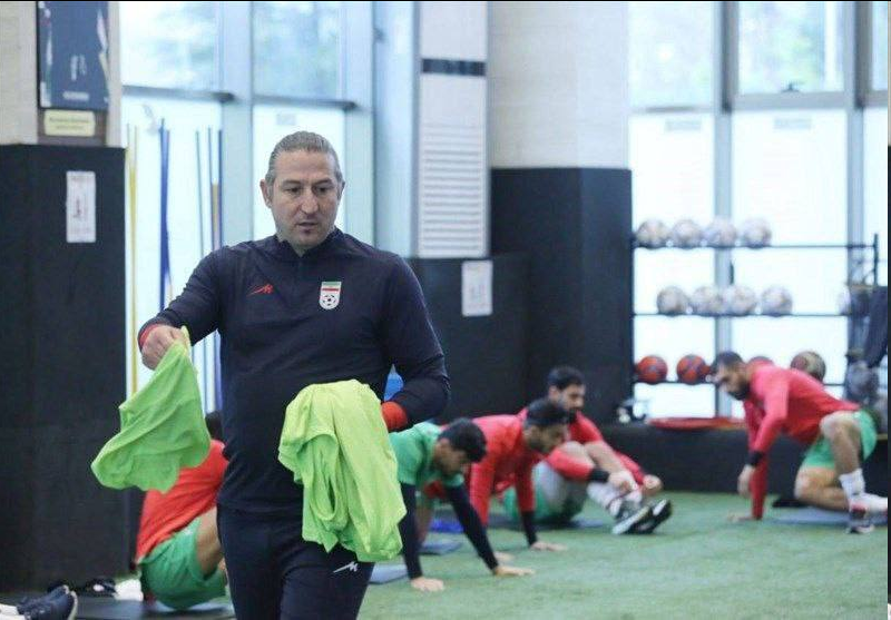 تصاویر | تمرین امروز تیم ملی با حضور آندو تیموریان