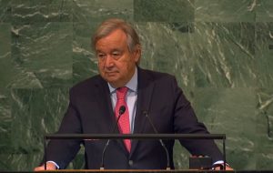 سازمان ملل: گوترش برنامه ای برای سفر به روسیه ندارد سازمان ملل: گوترش برنامه ای برای سفر به روسیه ندارد