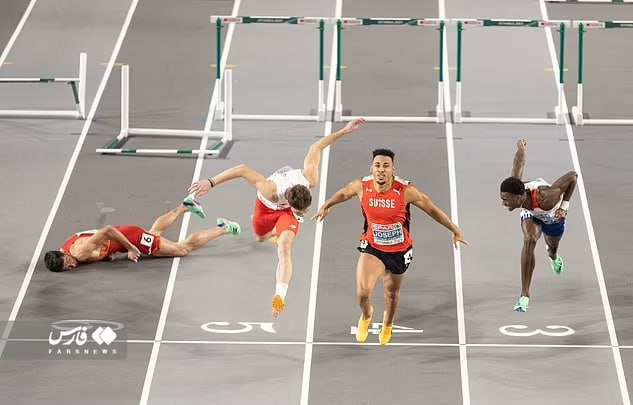 عکس | حادثه دلخراش برای دونده اسپانیایی