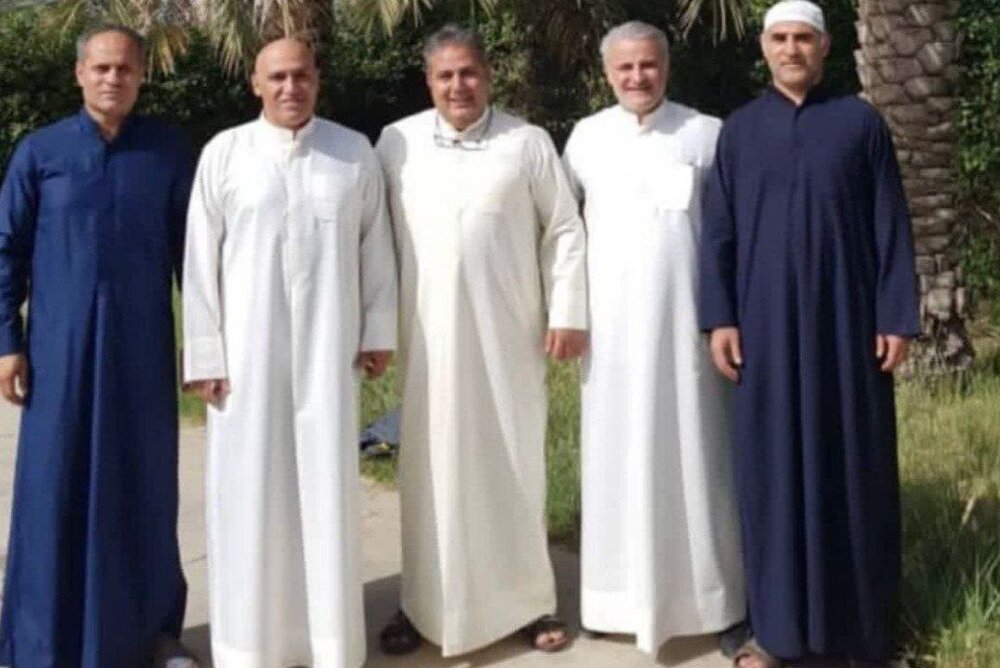 عکس | منصوریان در اهواز تیپ عربی زد