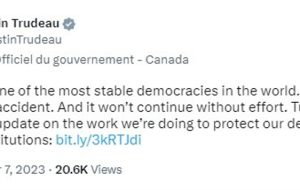 نخست‌وزیر کانادا، ترودو گزارشگر ویژه‌ای را برای بررسی مداخلات خارجی منصوب می‌کند.