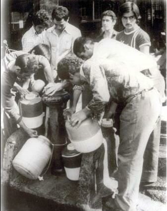 هفت‌تیرکِشی بر سر آب در تهران!