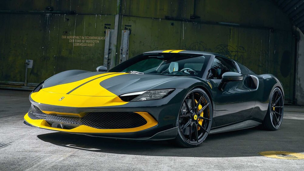 وقتی طراح برای تیونینگ فراری از زنبور الهام می‌گیرد!/ عکس