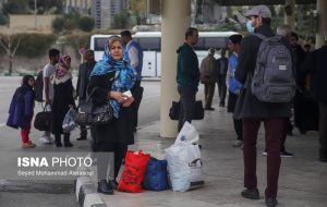 پایانه مسافربری مشهد در آستانه نوروز