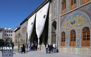 ویدیو / حضور مسافران نوروزی در کاخ گلستان