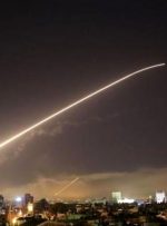 مقابله پدافند هوایی سوریه با اهداف متخاصم