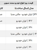 قیمت نمایندگی سورن پلاس چند؟ + جدول قیمت کامل