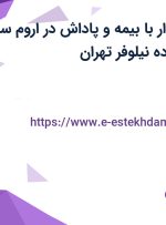 استخدام حسابدار با بیمه و پاداش در اروم سام تجارت در محدوده نیلوفر تهران