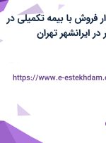 استخدام حسابدار فروش با بیمه تکمیلی در بنیان تجارت تجر در ایرانشهر تهران