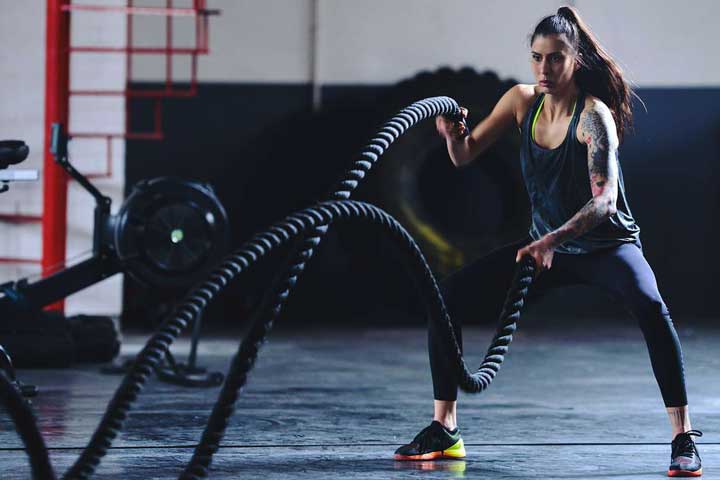 ورزش با بتل روپ