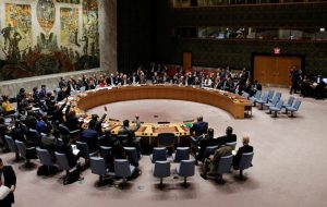 نماینده رژیم صهیونیستی نشست شورای امنیت را ترک کرد