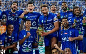 عکس | وزیر ورزش عربستان هم رنگی است!