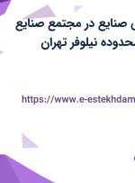 استخدام مهندس صنایع در مجتمع صنایع لاستیک یزد در محدوده نیلوفر تهران