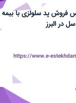 استخدام کارشناس فروش پد سلولزی با بیمه و پاداش در کولان سل در البرز