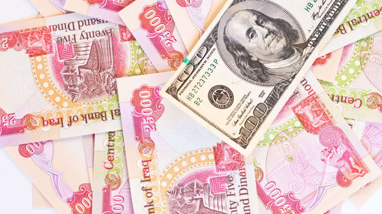 ممنوعیت دلار آمریکا دینار عراق