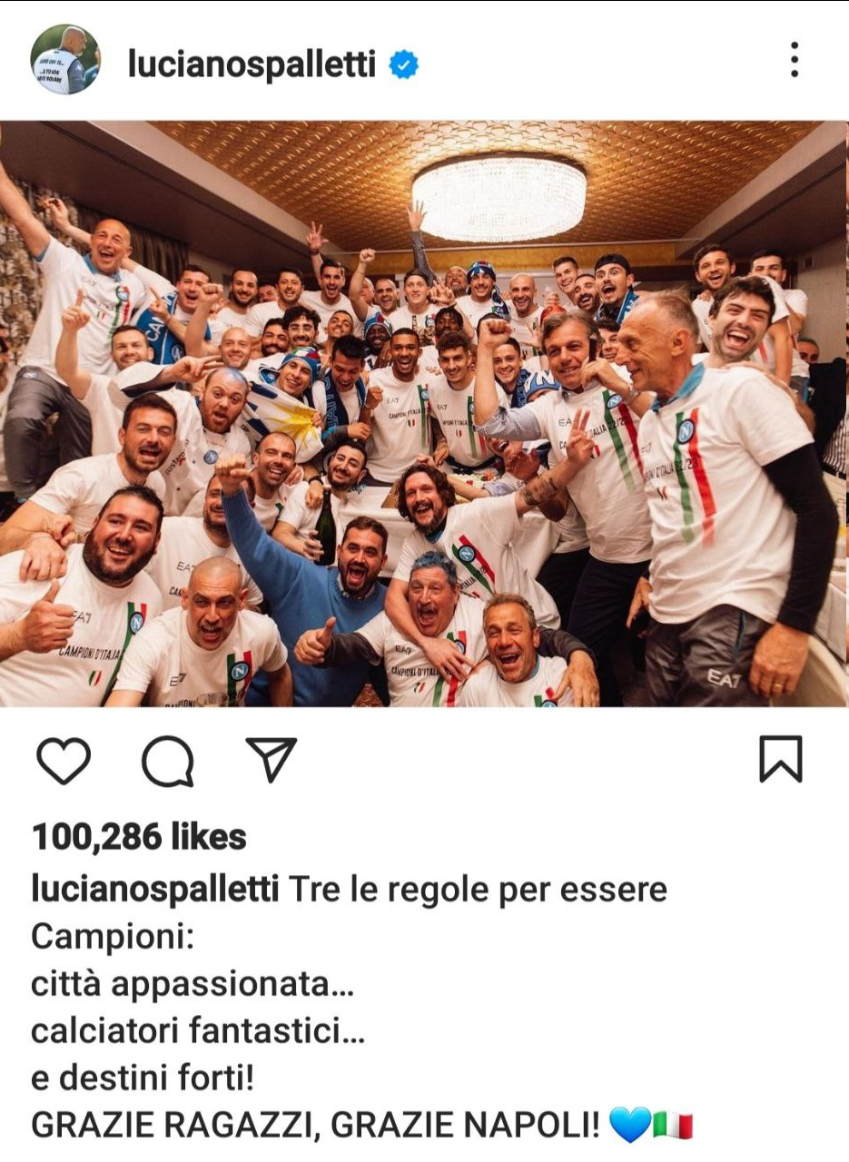 عکس | راز موفقیت ناپولی لو رفت