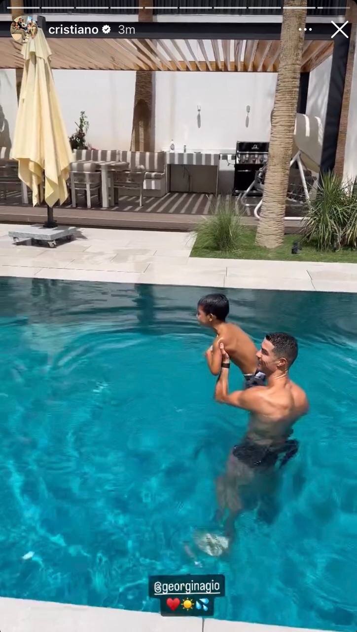 پست جدید رونالدو