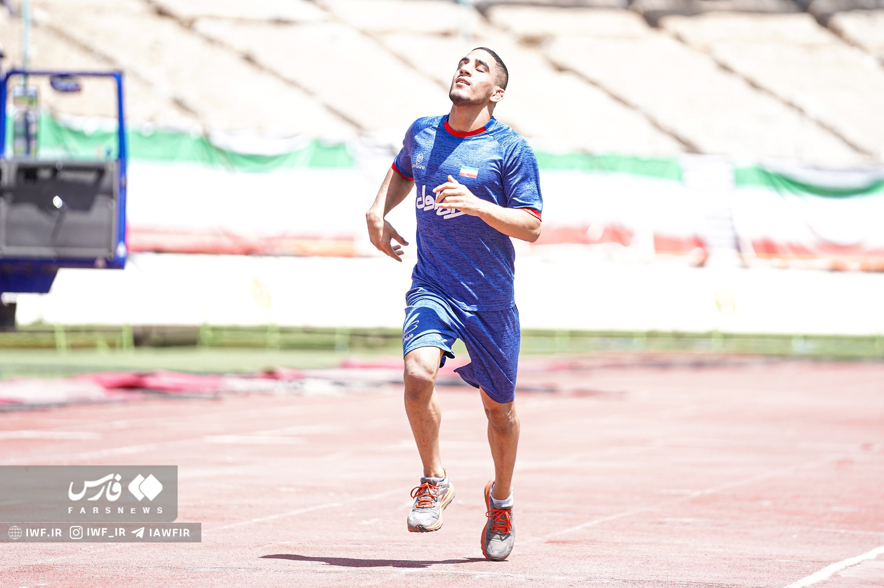 عکس | تمرینات حسن یزدانی روی چمن ورزشگاه آزادی