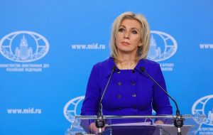 زاخارووا: اوکراین طرح‌های صلح مختلف را رد می‌کند