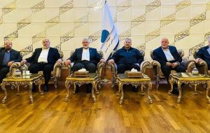 هیاتی از رهبران حماس وارد تهران شد