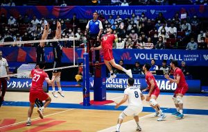 پیروزی قاطع والیبال ایران مقابل آلمان