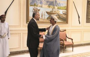 دیدار امیرعبداللهیان با وزیر مکتب‌ سلطانی عمان