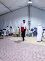 آمار مراجعات به بیمارستان صحرایی هلال‌احمر در سرزمین منا