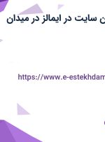 استخدام پشتیبان سایت در ایمالز در میدان ولیعصر تهران