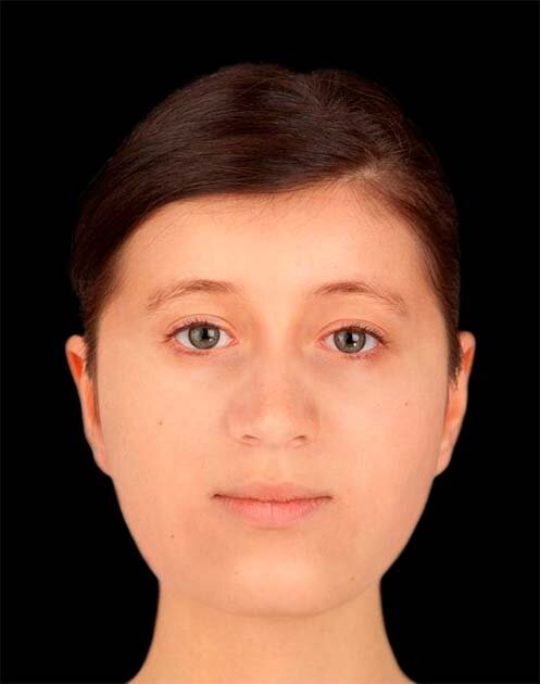 بازسازی چهره نوجوان ۱۳۰۰ساله + عکس