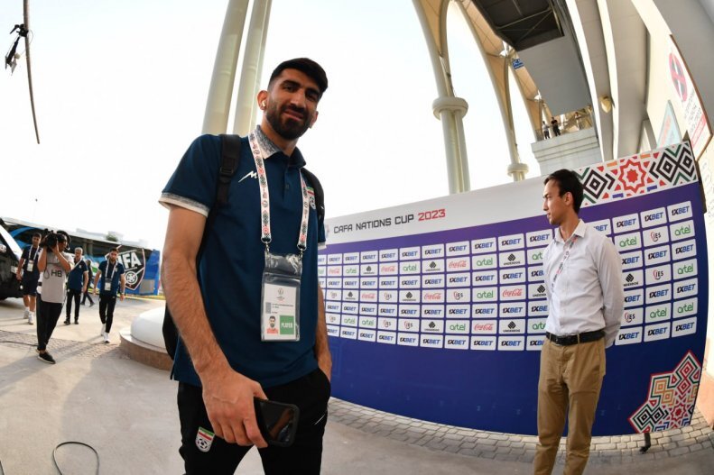 عکس| بیرانوند ساعتی قبل از خون‌ریزی