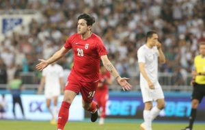 عکس | زیرخاکی از ستاره تیم ملی با لباس قرمز