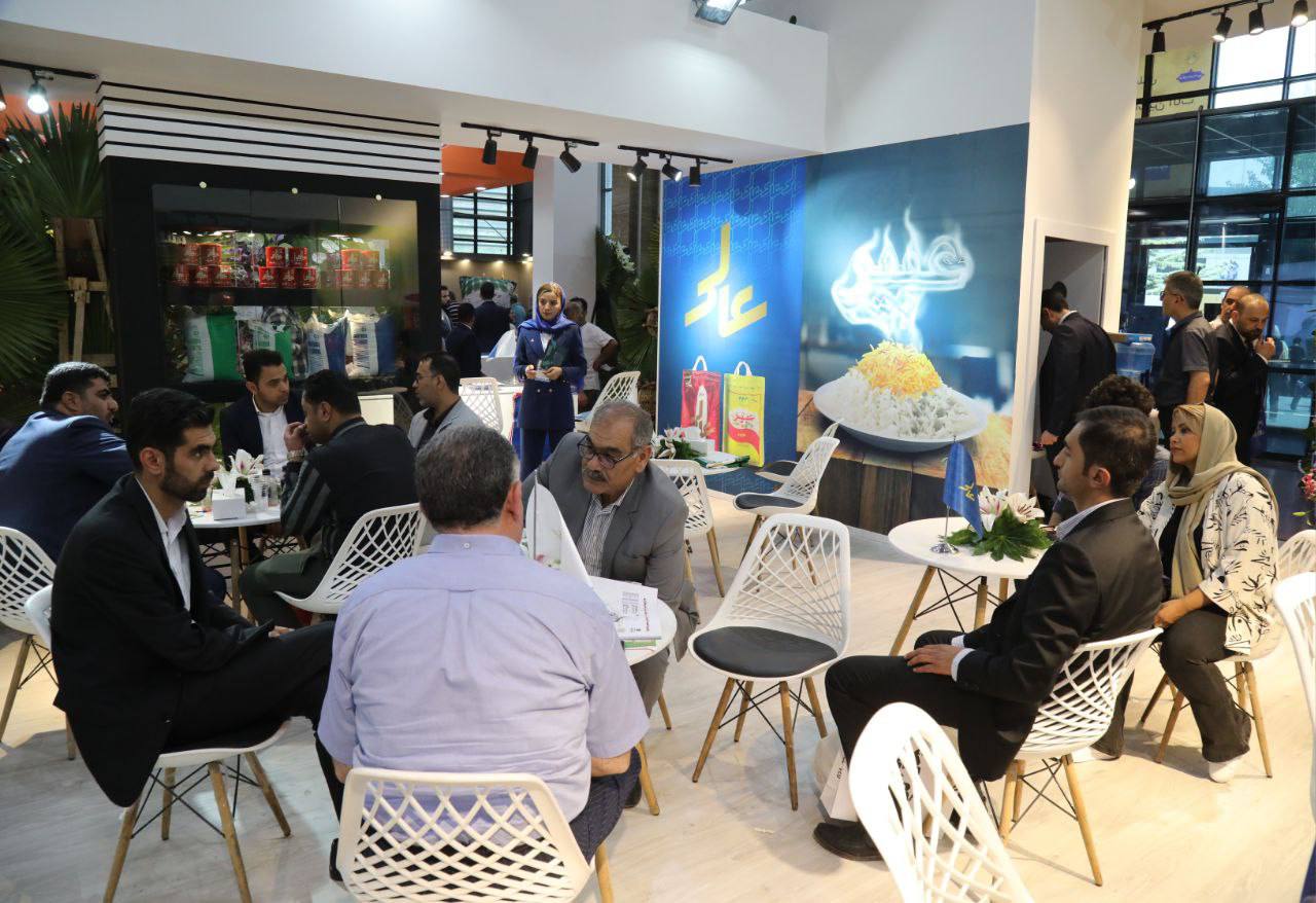 مشارکت فعال اعضای انجمن واردکنندگان برنج در نمایشگاه آگروفود