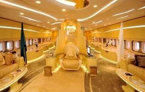 هواپیمای فوق‌لاکچری باشگاه الهلال عربستان + فیلم