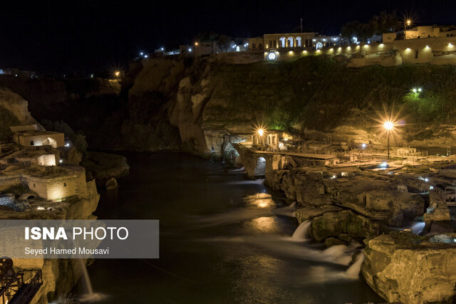 ۱۴ شمع روشن برای سازه‌های آبی‌ ـ‌ تاریخی شوشتر