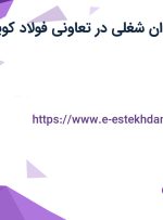 استخدام ۳۹ عنوان شغلی در تعاونی فولاد کویر در اصفهان