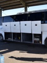 وحشت در کرمان؛ حمله راهزنان به یک اتوبوس مسافربری! + عکس