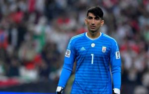 کنایه تند بیرانوند به اظهارات پیروانی! + عکس