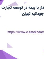 استخدام صندوقدار با بیمه در توسعه تجارت آرمان ماراب در آجودانیه تهران
