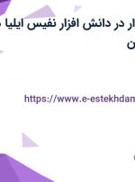 استخدام حسابدار در دانش افزار نفیس ایلیا در بلوار کشاورز تهران
