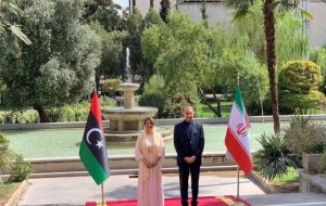 استقبال امیرعبداللهیان از وزیر امور خارجه لیبی