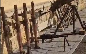 سلاح‌هایی که آذربایجان از ارمنستان به غنیمت گرفت+ ویدیو