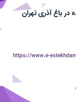 استخدام فروشنده در باغ آذری تهران