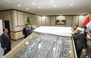 رونمایی از مرمت محراب ۸۰۰ساله حرم امیرالمؤمنین (ع)