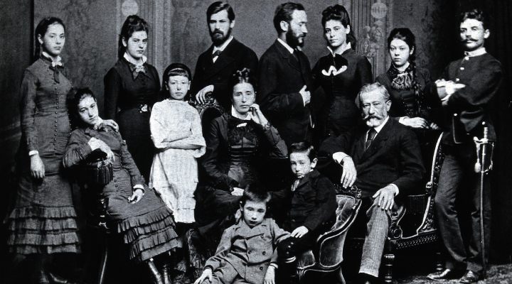 تصویری منسوب به خانواده فروید